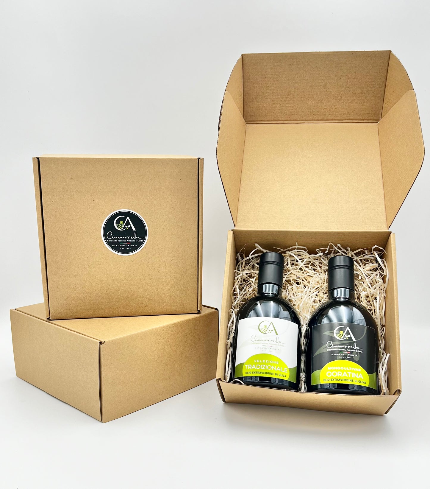 Box bottiglie (2 x 500 ml) - Olio Extravergine di Oliva