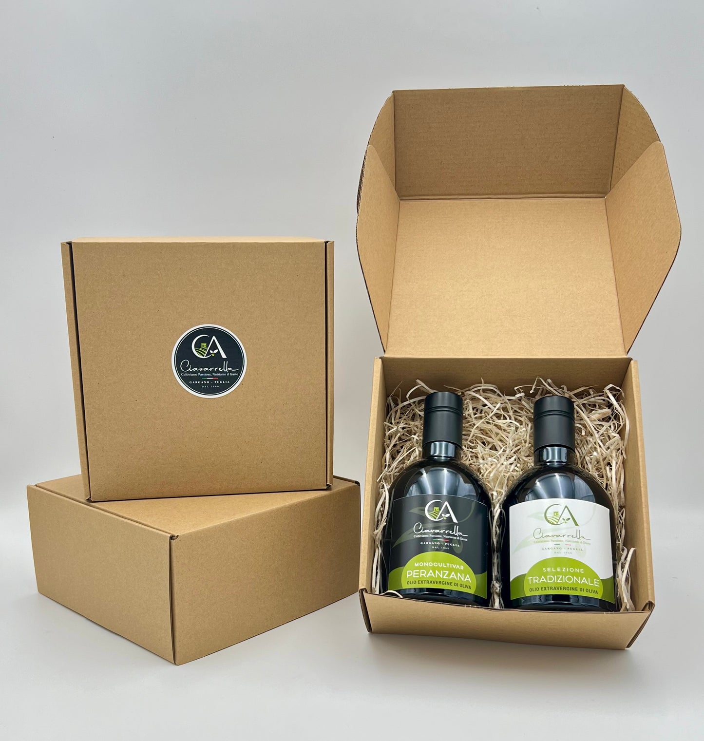 Box bottiglie (2 x 500 ml) - Olio Extravergine di Oliva
