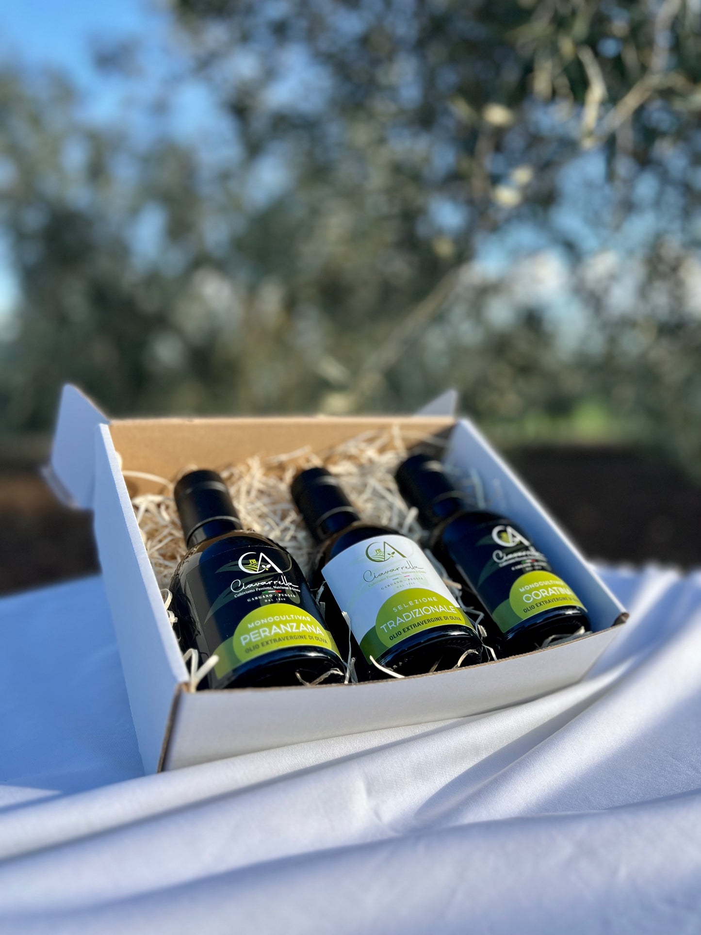 Kit Degustazione Oli (3 x 250 ml) - Olio Extravergine di Oliva