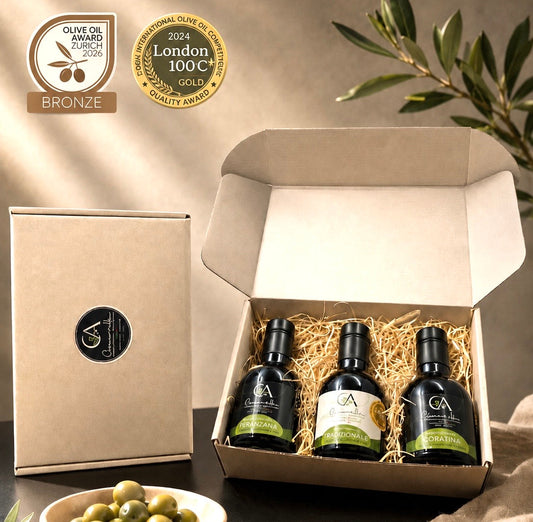 Kit Degustazione Oli (3 x 250 ml) - Olio Extravergine di Oliva